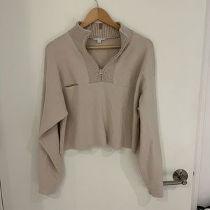 Lunya half zip sweater - Size M